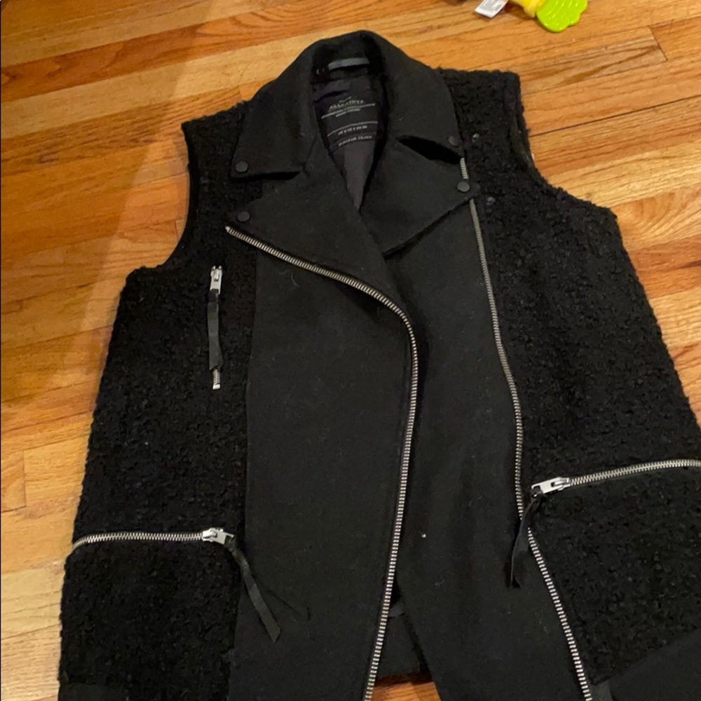 All Saints women’s wool vest